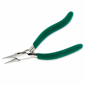 Round <b>Nose</b> Pliers 135mm Bent Handle Precision Jewelry Making Tool ZetomedPro - Product Image 2