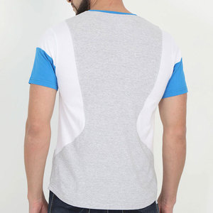 T-shirts pour hommes en tissu doux avec une coupe élégante, un matériau respirant, une coupe confortable et un look moderne inspiré du streetwear - Product Image 3