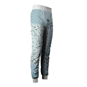 Men's Gradient Color Sweatpants Elastic Waist Drawstring Casual Joggers Sublimation Print Spandex Polyester Breathable Autumn - Product Image 4