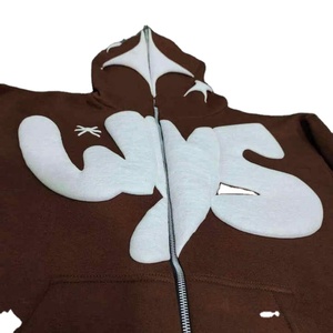 Custom High Quality <b>Hoodie</b> Unisex Cotton Supplier Polyester Men Street Style <b>Hoodie</b> Full Zip Us <b>Thermal</b> Hoodies 100% Cotton - Product Image 2