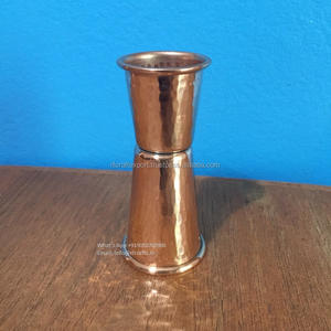 Nuevo diseño blanco grabado Metal Jigger 30-60ml cóctel medición esencial RFC Bar herramienta para el hogar restaurante y cóctel - Product Image 4