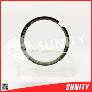 แหวนลูกสูบคุณภาพมาตรฐาน ISO9001 ขนาดเส้นผ่านศูนย์กลาง 88 มม. ยี่ห้อ TAIWAN SUNITY สำหรับเครื่องยนต์ดีเซลเกษตร Kubota KND55 - Product Image 3