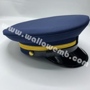 Gorra de Alta Calidad Personalizable para Oficiales de Seguridad en Dubái, Gorra con Visera para Guardias - Product Image 2