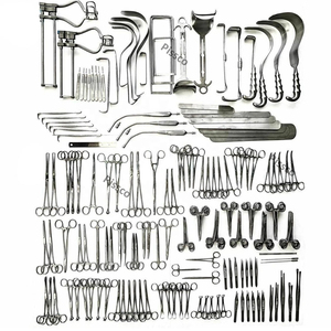 PISSCO Laparotomy Surgical <b>Instruments</b> Supplier Laparotomy Surgery Set 197 Pcs General Surgery <b>Instrument</b> Set Manufacturer - Product Image 1