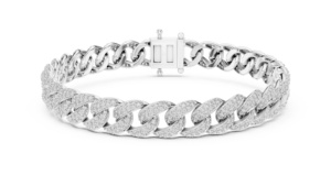 Pulseras de Lujo con Dijes de Plata 925 Chapadas en Oro de Diseñador al por Mayor con Moissanita Distintiva - Product Image 4
