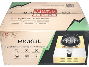 Estufa Eléctrica de Plasma Rickul – Tecnología de Llama Segura, un Solo Quemador - Product Image 4