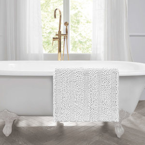 พรมเช็ดเท้าทรงกลมเนื้อนุ่มพิเศษ ผลิตจากผ้าฝ้ายทัฟท์สไตล์โบโฮ ซึมซับน้ำได้ดี ความหนาปานกลาง ซักเครื่องได้ เหมาะสำหรับใช้ในบ้าน โรงแรม หรือห้องนอน - Product Image 1