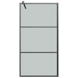 Paroi de douche walk-in en verre ESG foncé 39,4''x76,8'' couleur noire pour salles de douche élégantes - Product Image 3