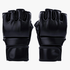 ถุงมือกีฬาหนัง PU สำหรับ MMA มวยไทย ถุงมือซ้อมทราย ถุงมือกีฬาแบบครึ่งนิ้ว ขายส่ง - Product Image 5