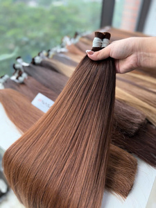 Extensiones de Cabello Virgen Vietnamita de Lujo, 100% Naturales, Lisas, de Alta Calidad, Super Double Drawn, al Por Mayor - Product Image 2