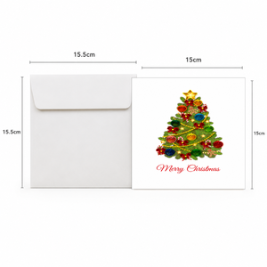 Wholesale Vietnam Christmas Quilling <b>Card</b> Pine Tree Design Custom 3D Greeting <b>Card</b> Handmade Digital Printing Paper <b>Gift</b> <b>Card</b> - Product Image 2