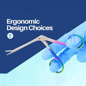 New ENT Rhinology Forceps Durable Stainless Steel Manual <b>Instrument</b> Low MOQ Private Label CE Certified Pentax Micro Forceps - Product Image 6