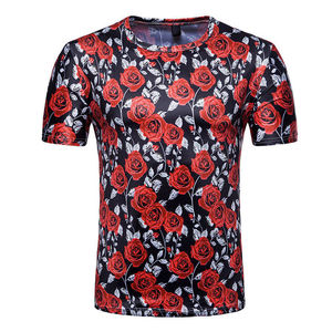 Diseña Tu Propia Camiseta Sublimada para Hombre, Camiseta Sublimada para Hombre de Bajo Precio y Alta Calidad, Servicio OEM - Product Image 1