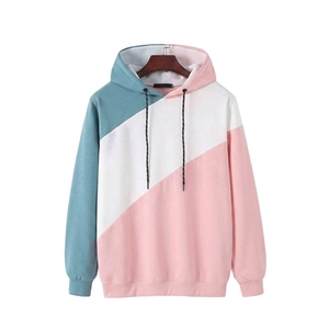 Pull en coton tricoté sur mesure pour homme, patchwork délavé contrastant noir et blanc, manteau d'hiver coupe ample, vente en gros, direct usine - Product Image 2