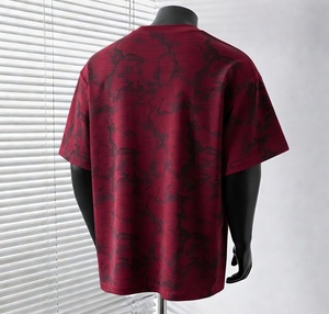 T-shirt Streetwear Tendance à Manches Courtes Respirant – Fabricant Marque Privée Service OEM Options Grandes Tailles Vente en Gros - Product Image 6
