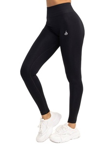 <b>Women</b> High Waist <b>Compression</b> Soft Elastic Quick Dry <b>Tights</b> Seamless Scrunched Back Push up Fitness Leggings Made in Pakistan - Product Image 5