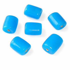 EXCEL EXPORTS Turquoise <b>Crystal</b> Lampwork Glass <b>Beads</b> 12mm 14mm 16mm for DIY Jewelry Making <b>Bracelet</b> Necklace Earrings Craft - Product Image 1
