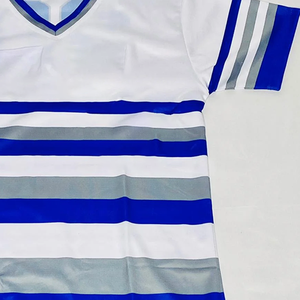 Customized Zeta Blue & White Chenille <b>Baseball</b> Embroidered Premium Cotton Eco-Friendly Sublimated Sorority Apparel ZPB Greek - Product Image 3