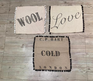 100% Cotton Modern Anti-Wrinkle Anti-Bacteria Washable Square <b>Cushion</b> Covers Zipper Closure for Home Hotel Hospital Use - Product Image 3