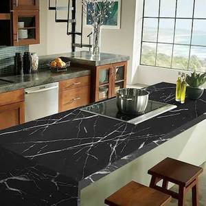 Mármol Marino Negro Premium, Piedra Natural con Acabado Pulido Elegante para Revestimiento de Paredes y Pisos de Interiores de Lujo a Buen Precio - Product Image 4