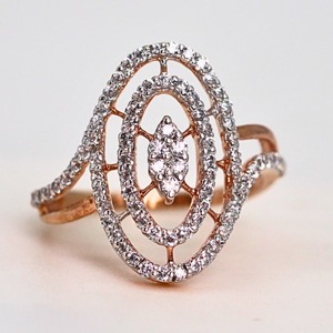 Anillo de Oro Amarillo Sólido de 14K con Diamante Cultivado en Laboratorio de 1 Quilate, Corte Redondo, Brillante y Pulido, Anillo de Boda para Mujer, Color D a G, Claridad IF SI2 - Product Image 1