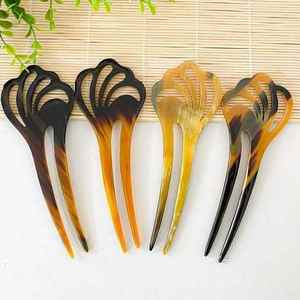 Pasador de Pelo Ecológico de Cuerno Natural de Búfalo, Hecho a Mano, de Alta Calidad, Accesorio para el Cabello para Mujeres, Bodas y Fiestas, AL MALIK CRAFT - Product Image 1