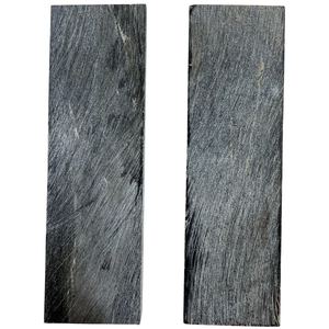 Ensemble de plaques en corne de buffle noire authentique, fabriquées à la main, 5"2"0.25", pour la fabrication de manches de couteau en corne, et de lames vierges pour couteaux DIY - Product Image 5