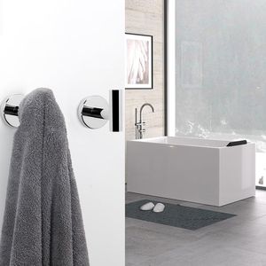 Heavy Duty SUS 304 Stainless Steel Bath <b>Towel</b> <b>Hooks</b> Robe <b>Hook</b> Holder for Bathroom Livingroom Hotel Kitchen Garage - Product Image 4