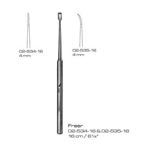 Cincel para Huesos Freer, Instrumento Quirúrgico Manual, Cirugía General, Clase I, Reutilizable, Acero Inoxidable, Uso Hospitalario, Certificado CE - Product Image 1