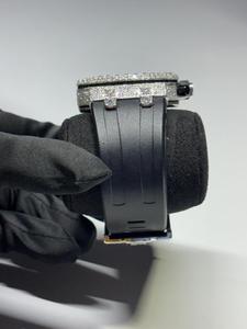 Reloj de Lujo Cuadrado de Alta Calidad de 20 mm con Esfera de Cristal de Diamante Moissanite para Uso Diario, Correa R, Disponible en Stock, Cuarzo, Resistente al Agua - Product Image 2