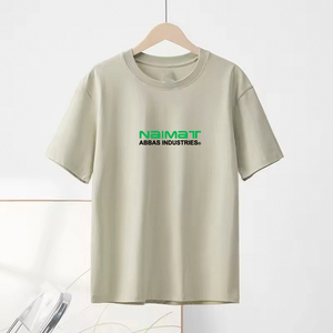 Camisetas de Manga Corta para Hombre al por Mayor, 100% Algodón, 220 Gramos, Diseño Sólido, Impresión Serigráfica - Product Image 2