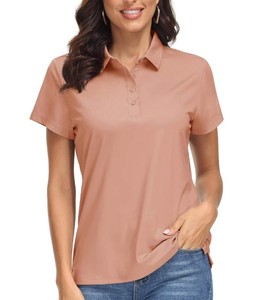 Men's Women's Golf Sport Shirts Oxford <b>Knitted</b> Casual Solid <b>Pattern</b> Anti-Wrinkle Quick Dry Polyester/Cotton Button Design - Product Image 2