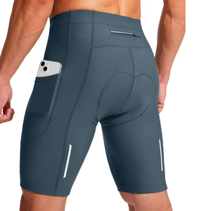 Short de cyclisme professionnel personnalisé pour hommes, vente en gros, respirant, séchage rapide, vêtements de sport, fabrication OEM - Product Image 2