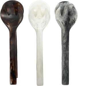 Cuillère de service artisanale en résine époxy 10 ml, effet miroir, résistante à la chaleur, compatible lave-vaisselle, qualité supérieure, cadeau décoratif de cuisine pour les fêtes - Product Image 1