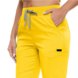 Custom Women Medical <b>Scrubs</b> <b>Set</b> – Stylish Woven Nurse Hospital Uniform Jogger <b>Scrubs</b> Wholesale - Product Image 2