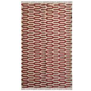 Vibrant Floor Hand Woven Jute-Woolen Kilim Rugs for Living Room Bedroom & Study - Product Image 2