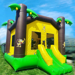 Casa di rimbalzo scimmia che salta castello aeratore casa gonfiabile buttafuori <span class=keywords><strong>parco</strong></span> <span class=keywords><strong>giochi</strong></span> per il noleggio di feste - Product Image 4