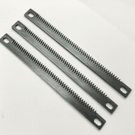 ใบมีดตัดแบบฟันตรง OEM สำหรับเครื่องบรรจุภัณฑ์ อะไหล่ทดแทนแบบกำหนดเอง - Product Image 3