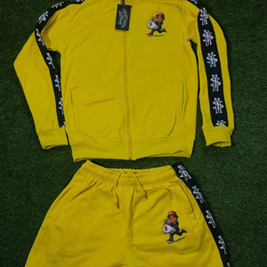OEM Wind Breaker Plus Size Sets Windproof Men Polyester Nylon Windbreaker Short Tracksuit Zipper <b>Jackets</b> and Shorts 2 Pcs Set - Product Image 2