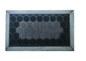 Tapete de Goma Hexa Pin - Diseño Texturizado Antideslizante y Anti Fatiga, Ecológico, para Uso en Interiores y Exteriores, Hoteles, Hogares y Oficinas - Product Image 3