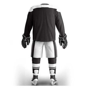 Jersey de Hockey sobre Hielo Personalizado de Lujo, Uniforme Profesional para Equipos Deportivos, Poliéster Premium, Fabricante, Suministro al por Mayor - Product Image 2