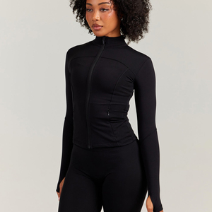 Sudadera con Cierre y Logotipo Personalizado, Diseño Ajustado, Material Transpirable para Mujer - Product Image 6