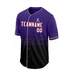Nouvelle arrivée, uniforme de baseball au design moderne, 100% polyester, léger - Product Image 2