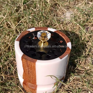 Quemador de Incienso de Resina Premium, Elegante Diseño de Bakhoor para Ramadán y Eid, Decoración de Hogar de Lujo - Product Image 1