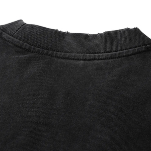 Camisetas de Hombre de Algodón Peinado de 300g, Venta al Por Mayor de Fábrica, Alta Calidad, Logotipo Personalizado, Diseño Vintage Cuadrado, Estampado de Leopardo - Product Image 5