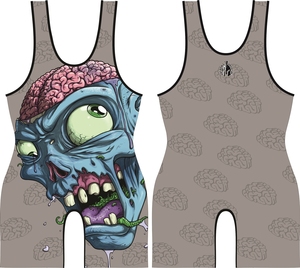 Camiseta de compresión sin mangas para lucha libre, unisex, de poliéster, con estampado por sublimación y diseño de letras, ajustada, de fácil colocación. - Product Image 4