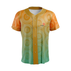 Camisetas de Béisbol Personalizadas para Mujer, Tallas Grandes, Manga Corta, Impresión Digital, 100% Poliéster, Transpirables, de Secado Rápido, para Softbol - Product Image 5