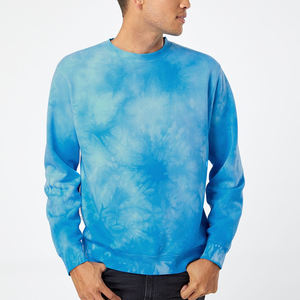Sudadera de Hombre con Cuello Redondo, Lavado Ácido, Tie Dye, de Alta Calidad, Talla Grande, Diseño Único con Impresión Digital para Invierno - Product Image 5
