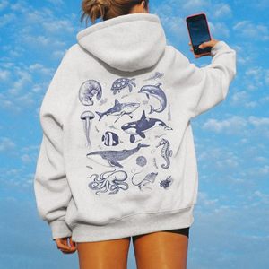Sweat-shirt à capuche personnalisé pour femmes, broderie sur mesure, fabricant en gros - Product Image 3