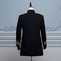 Veste Longue Rétro Blanche Sur Mesure, Costume de la Renaissance, Uniforme de Cérémonie pour Hommes